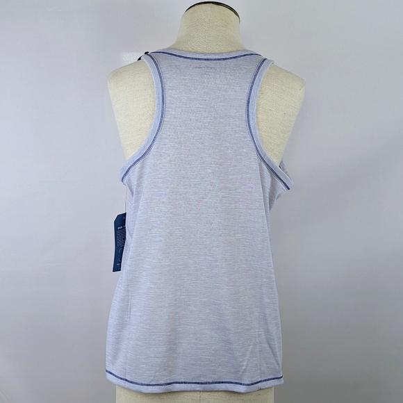 Life Is Good Dog Daisy Print Tank Top Sleep Lounge Grey Navy L NWT - Picture 7 of 9